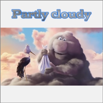 Imagen del cortometraje 'Partly cloudy'