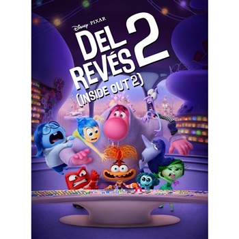 Portada de la película 'Del revés 2 - Inside out 2'